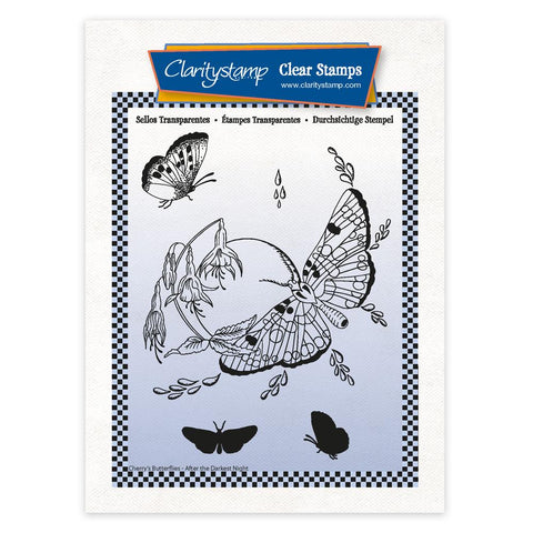 Cherry's After the Darkest Night Complete Montage A6 Stamp & Mask Set
