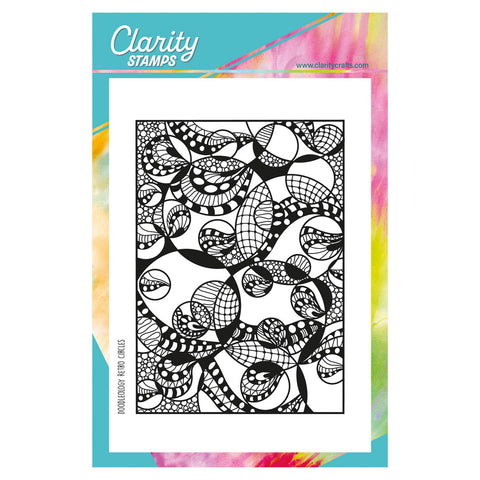 Cherry's Doodleology Retro Circles - Texture Mat A5 Stamp Set