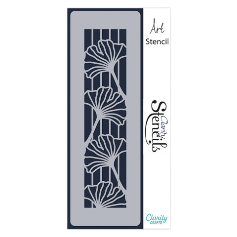 Ginkgo Panel Stencil