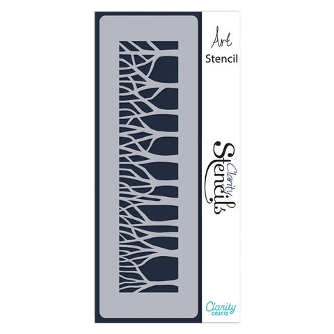 Woodland Panel Stencil