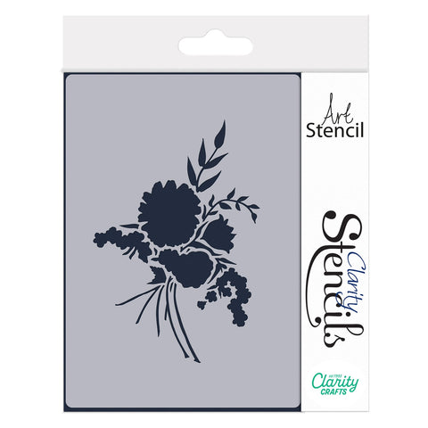 Country Garden Posy A5 Stencil