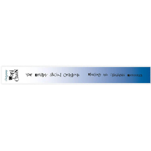 Mini Word Chains 03 & 04 - Birthday & Wedding Stamp Set