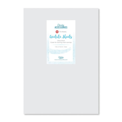 Claritystamp 10x A5 Acetate Sheets