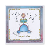 Barbara's SHAC Choir Boy Wooden Toy A4 Slim Stamp Set