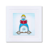 Barbara's SHAC Choir Boy Wooden Toy A4 Slim Stamp Set