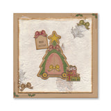 Barbara's SHAC Christmas Tree Wooden Toy A4 Slim Stamp Set