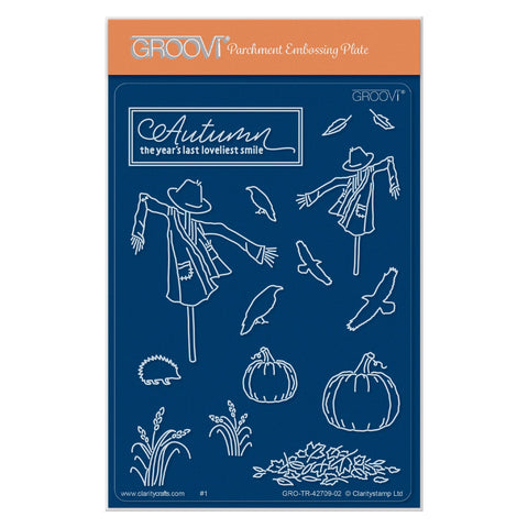A Touch of Autumn A6 Groovi Plate
