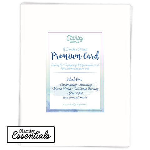 Premium Card 8.5" x 11" (50 Sheets)
