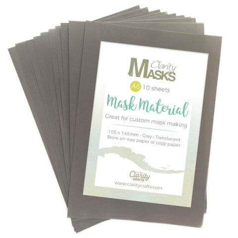 Blank Masks A6 (Pack of 10 Sheets)