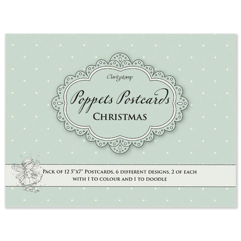 Poppets Postcards - Christmas