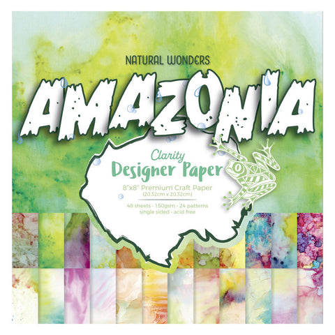 Amazonia Designer Paper 8" x 8" (Single-Sided)