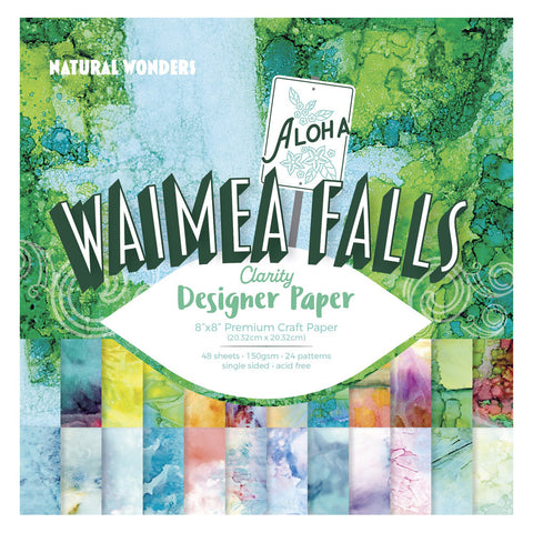 Waimea Falls Designer Paper 8" x 8" (Single-Sided)