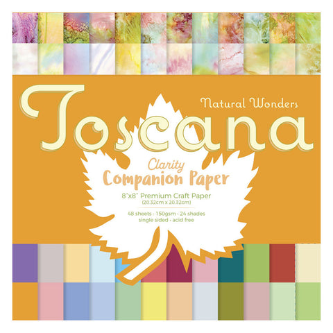 Toscana Companion Paper 8" x 8" (Single-Sided)