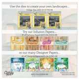 Collage Landscape Prints - 6" x 6" Card Pack