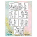 Floral Spray A6 Card Pack