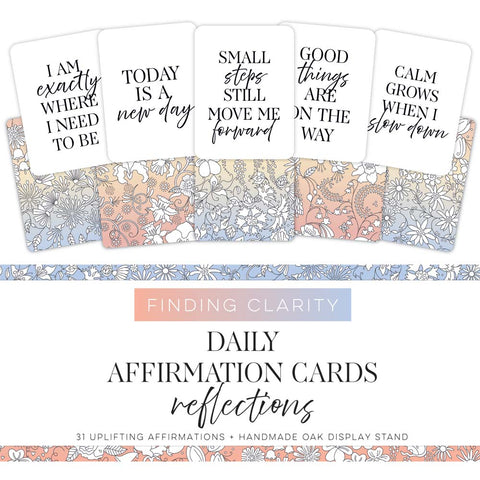 Daily Affirmation Cards - Reflections