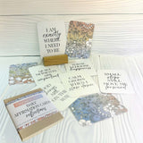 Daily Affirmation Cards - Reflections