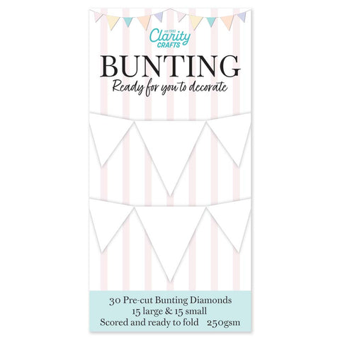 Plain Small & Large Bunting Pack