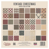 Vintage Christmas Paper Collection 8" x 8"