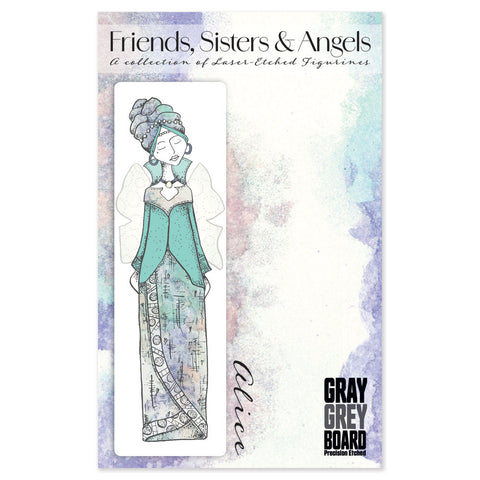 Gray Grey Board - Alice - Friends, Sisters & Angels