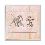 BOW-WOB Leafy Set 1 - Collage Paper 8" x 8"