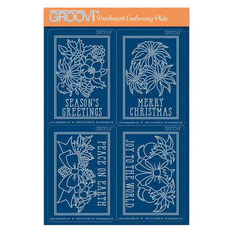 Christmas Mini Makes Groovi Plate Collection