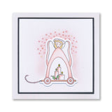 Barbara's SHAC Angel Wooden Toy A4 Slim Stamp Set