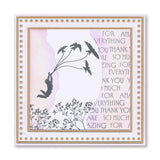 Tall Art Deco Sentiments A5 Stamp Set