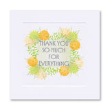 Tall Art Deco Sentiments A5 Stamp Set