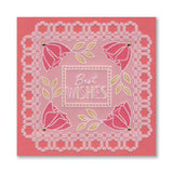 Flower Girls & Sentiments A4 Groovi Plate