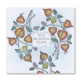 Tall Art Deco Sentiments A5 Stamp Set