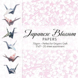 Japanese Blossom Papers 5" x 5"