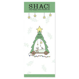 Barbara's SHAC Christmas Tree Wooden Toy A4 Slim Stamp Set