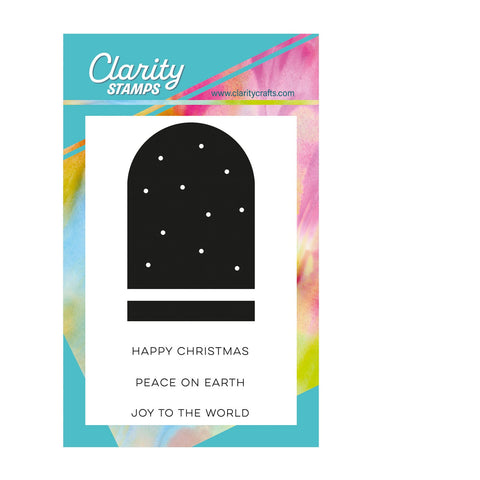 Christmas Bell Jar & Sentiments A7 Stamp Set with Embedder