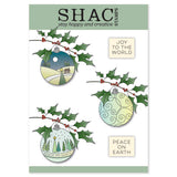SHAC Holly Build a Bauble A5 Stamp & Mask Set
