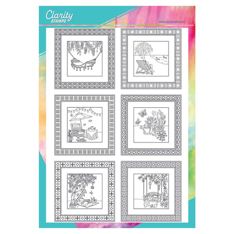 Linda's Summer Sampler A4 Stamp Set