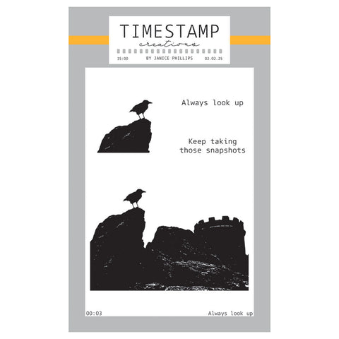 Timestamp Creations by Janice Phillips - Always Look Up A6 Stamp Set