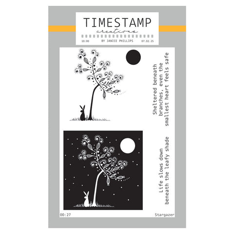 Timestamp Creations by Janice Phillips - Stargazer A6 Stamp Set