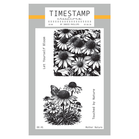 Timestamp Creations by Janice Phillips - Mother Nature A6 Stamp Set