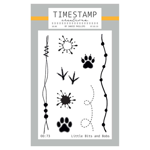Timestamp Creations by Janice Phillips - Little Bits & Bobs A7 Stamp Set
