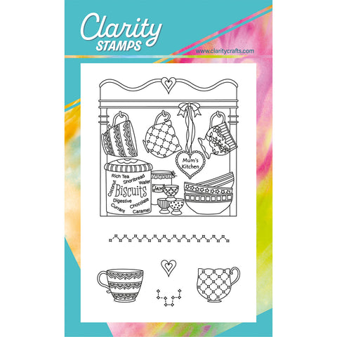 Linda's Mum's Kitchen A6 Stamp & Mask Set