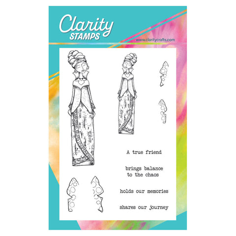 Alice - Friends, Sisters & Angels A6 Stamp & Mask Set