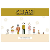 SHAC Retro Family A4 Stamp & Mask Set