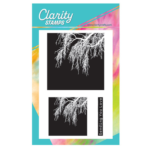 Square Tree Aperture - Sending You Love A6 Stamp Set