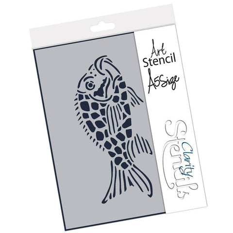 NDSC 12 Fish A5 Stencil