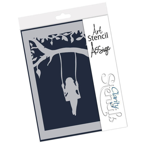 Swing A5 Stencil