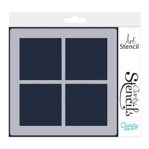 Large Framework Squares 7" x 7" Stencil