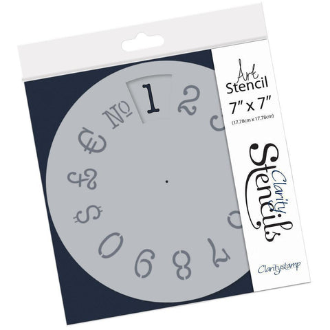 Wheelie International Numbers 7" x 7" Stencil