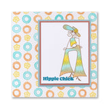 Barbara's SHAC Hippie Chicks A4 Stamp Set