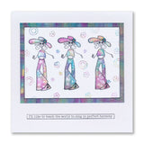 Barbara's SHAC Hippie Chicks A4 Stamp Set